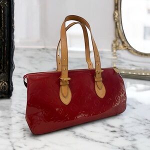 Louis Vuitton Pomme D'Amour Vernis Rosewood Avenue bag